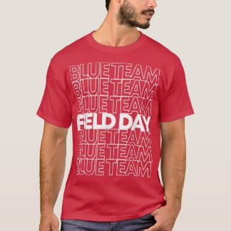 Velddagblauw team t-shirt