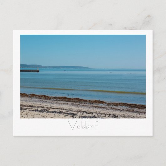 Velddrif Pier Birds Ocean SA Briefkaart (Voorkant)
