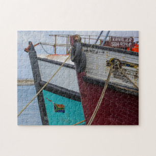 Velddrif Vist Boats South Africa Harbour Legpuzzel