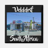Velddrif Zuid-Afrika Die Vis Vlekhuis Magnet (Voorkant)