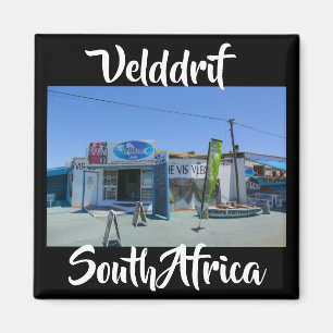 Velddrif Zuid-Afrika Die Vis Vlekhuis Magnet