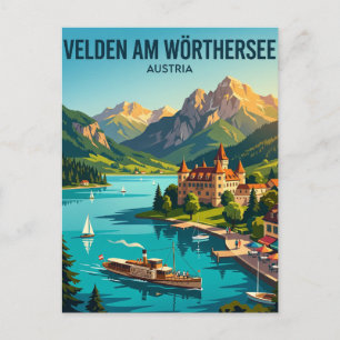 Velden am Wörthersee Oostenrijk Briefkaart