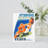 Velden Austria vintage Briefkaart (Staand voorkant)