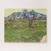 Velden bij de Alpilles Vincent van Gogh Legpuzzel (Horizontaal)