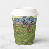 Velden bij de Alpilles Vincent van Gogh Papieren Bekers (Achterkant)