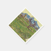 Velden bij de Alpilles Vincent van Gogh Servet (Hoek)