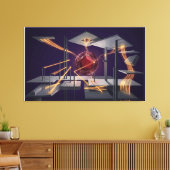 Velden Canvas Afdruk (Insitu (Woonkamer))