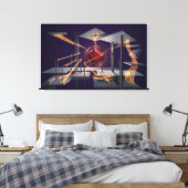 Velden Canvas Afdruk (Insitu (Slaapkamer))