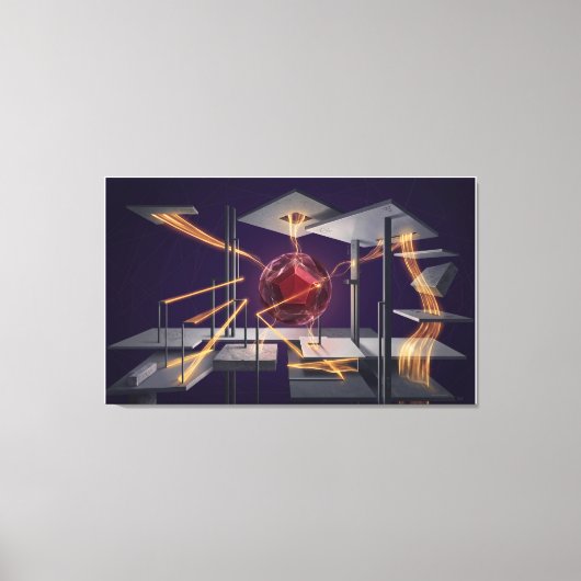 Velden Canvas Afdruk (Voorkant)