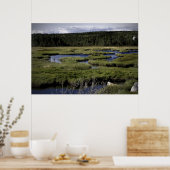 Velden en streams fine art print (Keuken)