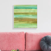 Velden in voorjaar I Canvas Afdruk (Insitu (Woonkamer))