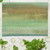 Velden in voorjaar I Theedoek (Gevouwen)