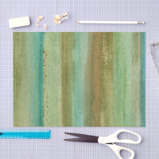 Velden in voorjaar I Tissuepapier (Craft)