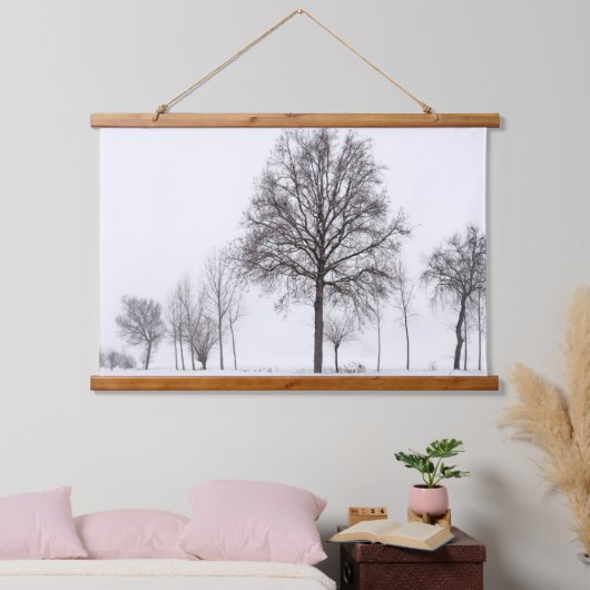 Velden rond Scalenghe | Piemonte, Italië Hangend Wandkleed (Slaapkamer)