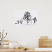 Velden rond Scalenghe | Piemonte, Italië Poster (Keuken)