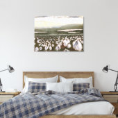 Velden van Arctic Cotton: Canvas Afdrukken Uncropp (Insitu (Slaapkamer))