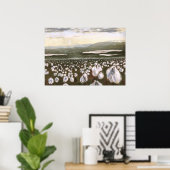 Velden van Arctic Cotton Poster (Thuiskantoor)