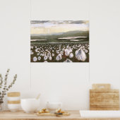 Velden van Arctic Cotton Poster (Keuken)
