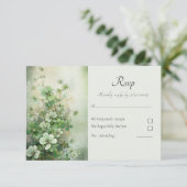 Velden van Clover Wedding RSVP (Staand voorkant)