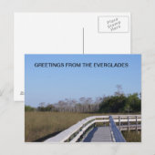 VELDEN VAN DE EVERGLADES BRIEFKAART (Voorkant / Achterkant)