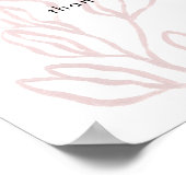 Velden van Dromen | Bruiloft Poster met Gastboek (Hoek)