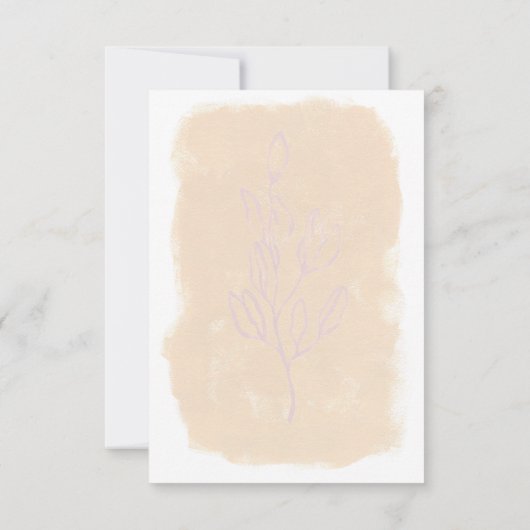 Velden van Droomrozen moderne Save The Date Kaart (Achterkant)