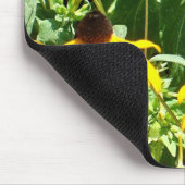 Velden van Gele Mousepad Muismat (Hoek)