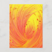 Velden van gouden vuur briefkaart (Voorkant)