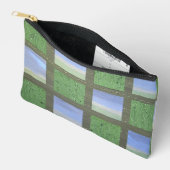 Velden van Green en Sky Carry-All Pouch Etui (Open)
