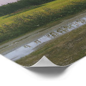 Velden van Hälsingland Poster (Hoek)