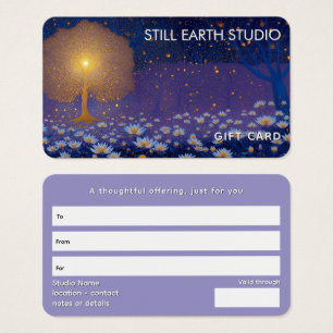 Velden van Innerlijk Licht Boom des Levens Visitekaartje