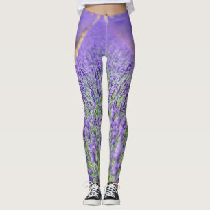 Velden van lavender Flowers Leggings