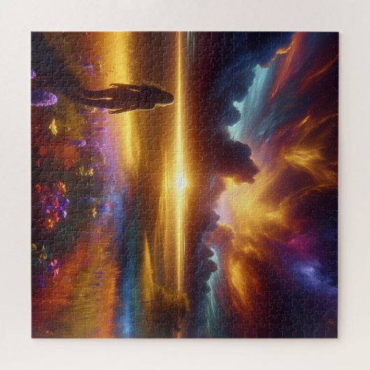 Velden van licht en wonder legpuzzel (Horizontaal)