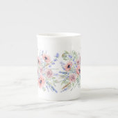 Velden van Provence Bouquet Porselein Kop (Voorkant)