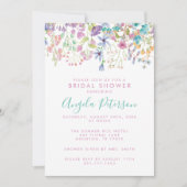 Veldflessenbriefal Shower Invitation Kaart (Voorkant)