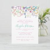 Veldflessenbriefal Shower Invitation Kaart (Staand voorkant)