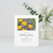 "Veldgebied van de lentevloeren" Kaart (Staand voorkant)