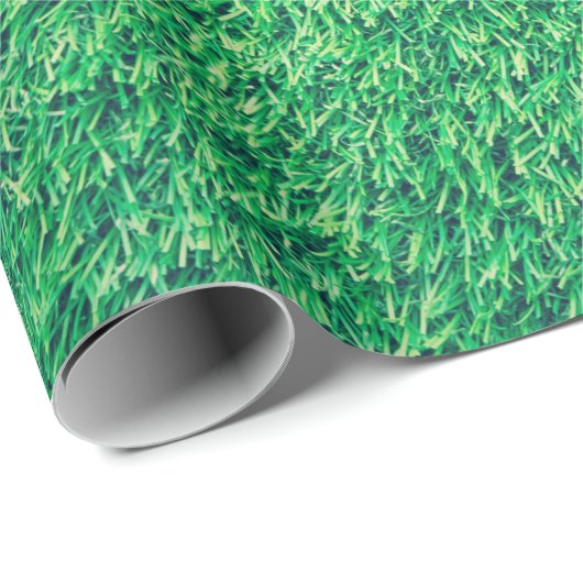 Veldgrasgroengrastextuur Cadeaupapier (Rol Hoek)