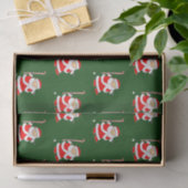 Veldhakkey-kerstpapier Tissuepapier (Geschenk)