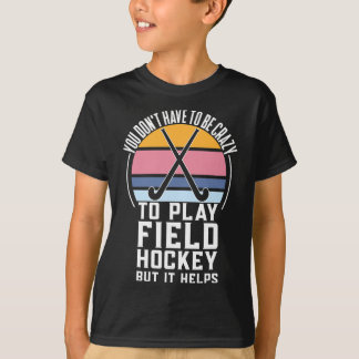 Veldhakkleurenteamcitaat voor een wazige veldsleut t-shirt