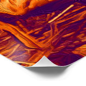 Veldhanden die suikerriet oogsten perfect poster (Hoek)