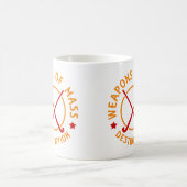 Veldhandwapens voor vernietiging koffiemok (Center)