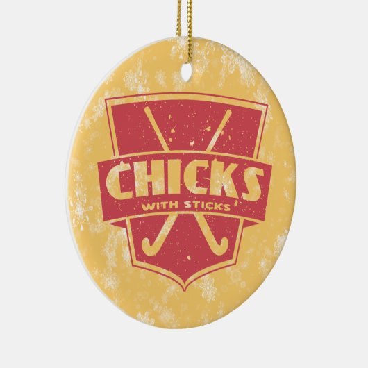 Veldherenkapijten voor kerstsiervogels met teken keramisch ornament (Rechts)