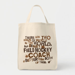 Veldhockey Coach Cadeau Tote Bag