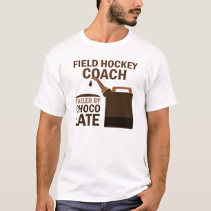 Veldhockey Coach (Funny) Chocolate T-shirt