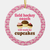 Veldhockey Coach Gift Ornament (Voorkant)