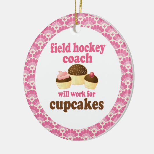 Veldhockey Coach Gift Ornament (Links)