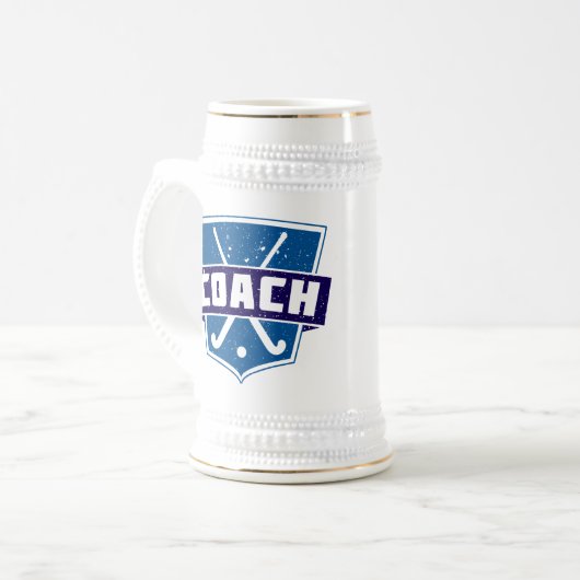 Veldhockey Coach Shield Bierpul (Voorkant links)