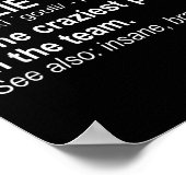 Veldhockey Doelverdediger Definitie Poster (Hoek)