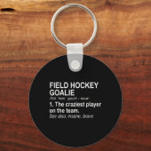 Veldhockey Doelverdediger Definitie  Sleutelhanger (Voorkant)